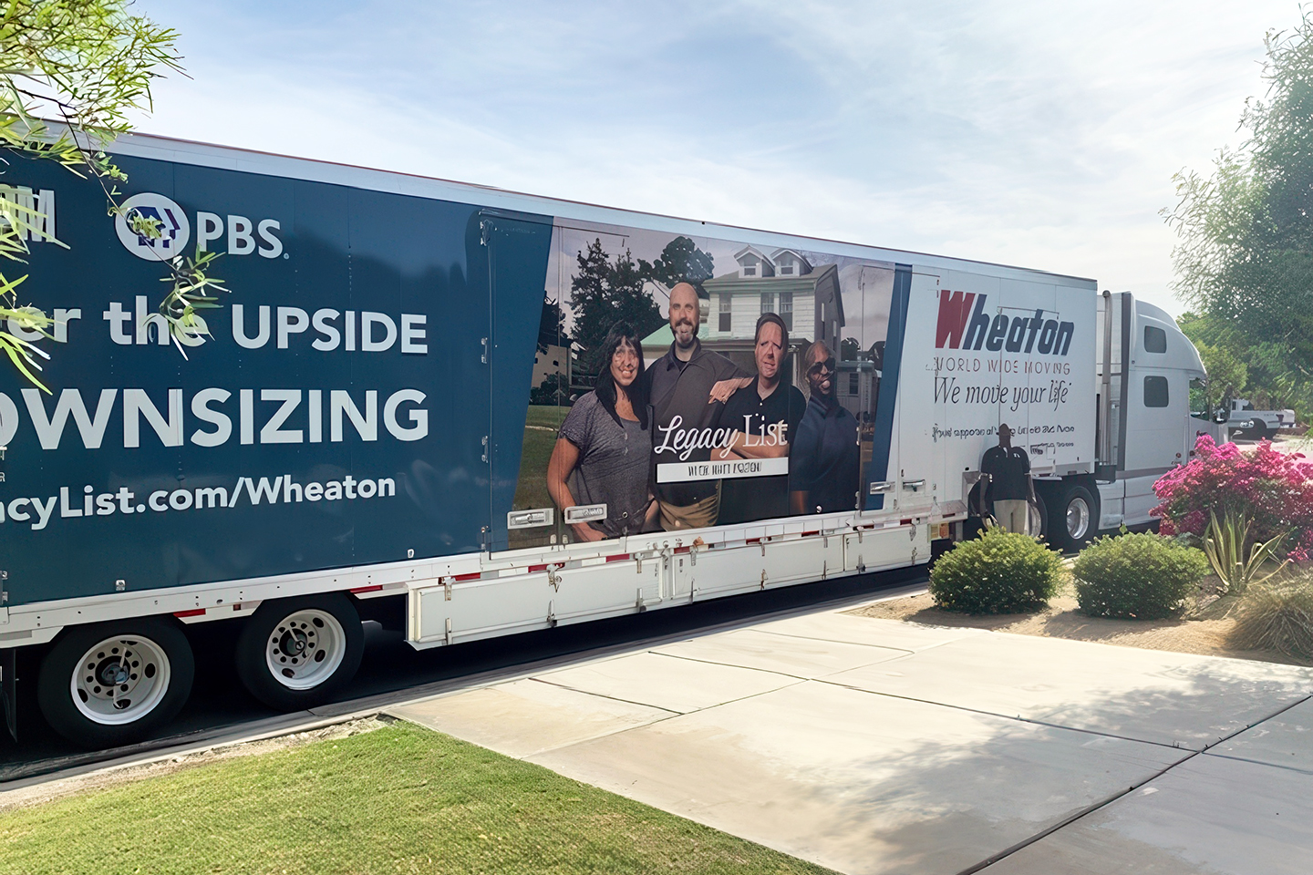 Duryea and Wheaton moving truck